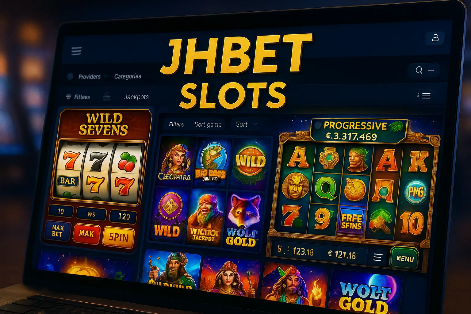 Explore o mundo das slot machines no JHBET Casino